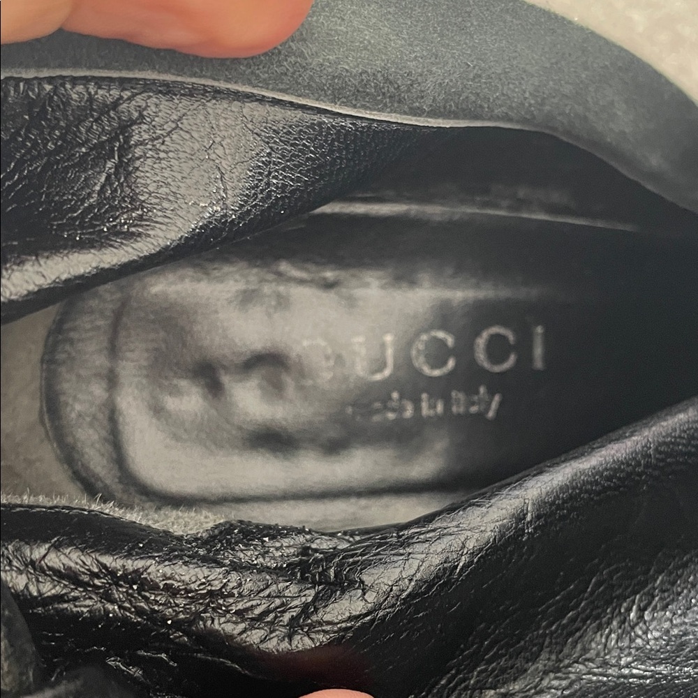 Gucci Velvet Over the knee boots - Picture 7 of 11